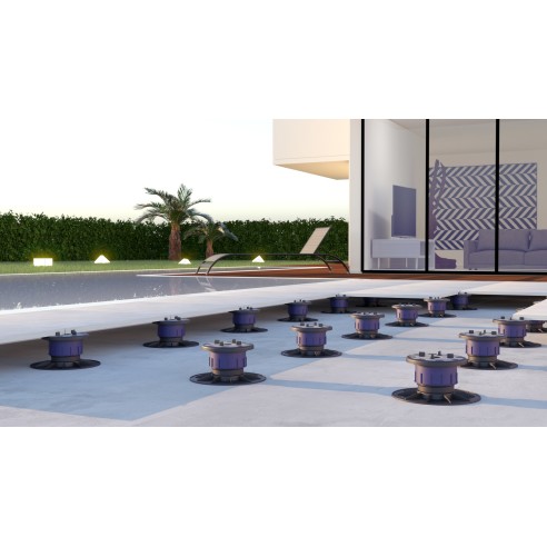 Plot Regulable Peygran XSP2 Lite | Altura 33 - 40 mm | Inclinación 0 - 3%