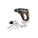 Martillo, Taladro y Atornillador a Batería Worx H3 - WX390.9 - 1,2J - 20V - No Incluye Baterías, Cargador ni Maletín