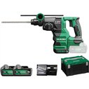 Martillo 3 modos Hikoki DH1826DAWPZ - 3.2J - Con 2 baterías de 18V - 5Ah