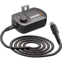 Adaptador HubX MakerX Worx WA7161 | Cable 1,2 m | No incluye Batería Ni Cargador