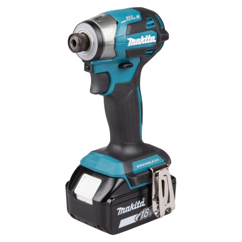Kit Combo 4 Máquinas Makita 18V Brushless | DLX4195JX1 | 3x 5,0Ah + DC18RC + Makpac 3+4