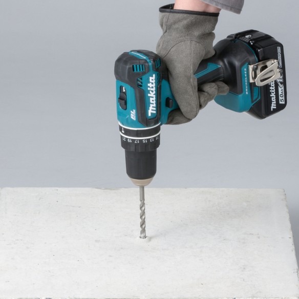Kit Combo Martillo + Taladro Makita 18V Brushless | DLX2556T | 2x 5,0Ah + DC18RC