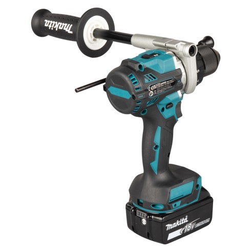 Taladro Combinado Makita DHP492RTJ | 130 Nm | 2x 5,0Ah + Cargador + Makpac 2