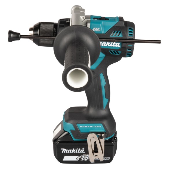Taladro Combinado Makita DHP492RTJ | 130 Nm | 2x 5,0Ah + Cargador + Makpac 2