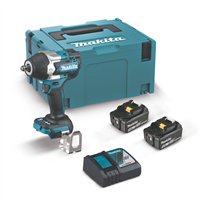 Llave de impacto 1/2" Makita DTW700RTJ - 700 Nm, 18V, motor sin escobillas, 3 modos automáticos
