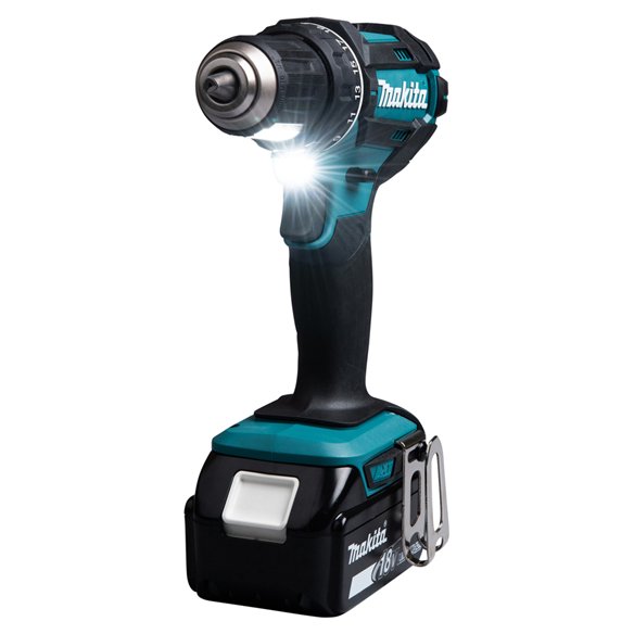 Taladro atornillador Makita DDF482RME | 18V LXT | 62/36 Nm | 2x 4,0Ah + DC18RC + maletín PVC