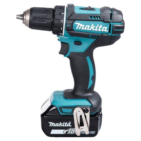 Taladro atornillador Makita DDF482RME | 18V LXT | 62/36 Nm | 2x 4,0Ah + DC18RC + maletín PVC