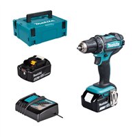 Taladro atornillador Makita DDF482RME | 18V LXT | 62/36 Nm | 2x BL1840B + DC18RC + Makpac 2ul class"product_bullets"