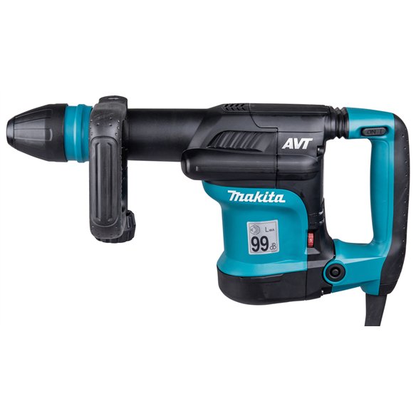 Martillo demoledor Makita HM0871C | SDS-MAX | 1100 W | 8,1 J | AVT + maletín PVC