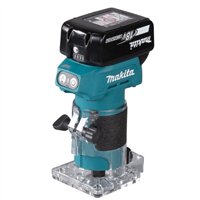 Fresadora Makita DRT52SF | 18V Brushless 6 mm + 3,0Ah + DC18SD + Maletín PVC 2