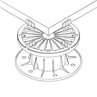 Plot Regulable Peygran BSP1 | 35-50 mm | para Pavimento Elevado Exterior 2