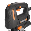 Worx WX463 – Sierra de calar 550W, 4 posiciones pendulares, cambio rápido de cuchillas, incluye maletín y accesorios