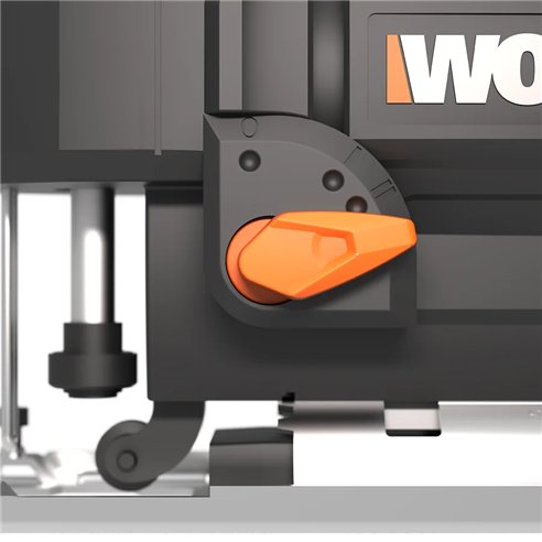 Worx WX463 – Sierra de calar 550W, 4 posiciones pendulares, cambio rápido de cuchillas, incluye maletín y accesorios