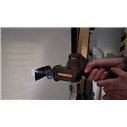 Worx WX501.9 – Mini sierra sable a batería 20V PowerShare, inserción universal, solo herramienta