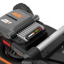 Cortacésped a Bateria con Tracción Worx WG749E - 46 cm - 40V (2x20V) - Incluye 2 baterías 4Ah y Cargador doble 