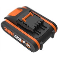 WORX WA3639 - Batería de 18 V (20 V máx.) 2.0 Ah con indicador de batería 2