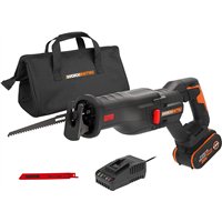 Sierra Sable Worx WX516 20V Brushless | PowerShare | 300 mm | 4,0Ah + Cargador + Bolsa