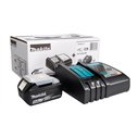 Kit Batería y Cargador Makita 191B51-7 | LXT 18V | BL1850B 5,0Ah + DC18RC