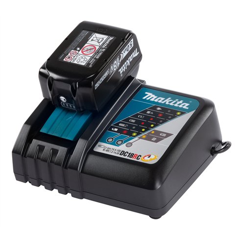 Kit Batería y Cargador Makita 191B51-7 | LXT 18V | BL1850B 5,0Ah + DC18RC