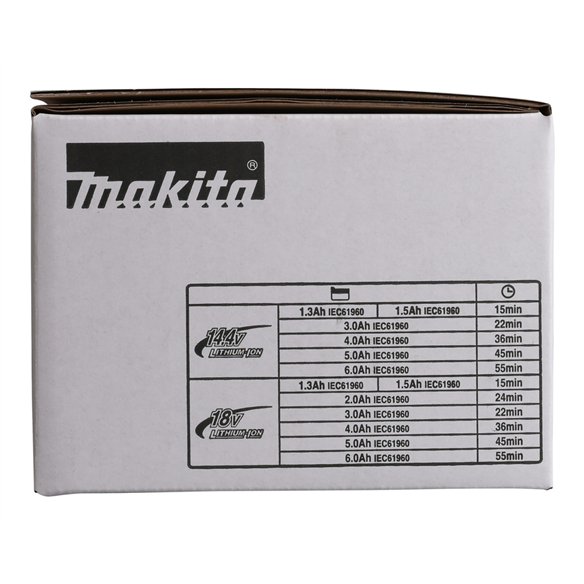 Kit Batería y Cargador Makita 191B51-7 | LXT 18V | BL1850B 5,0Ah + DC18RC