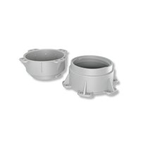 Adaptador Peygran Tubo PVC75 BSP V0+ | Accesorio para Plot Regulable de Pavimento Elevado | 10 uds