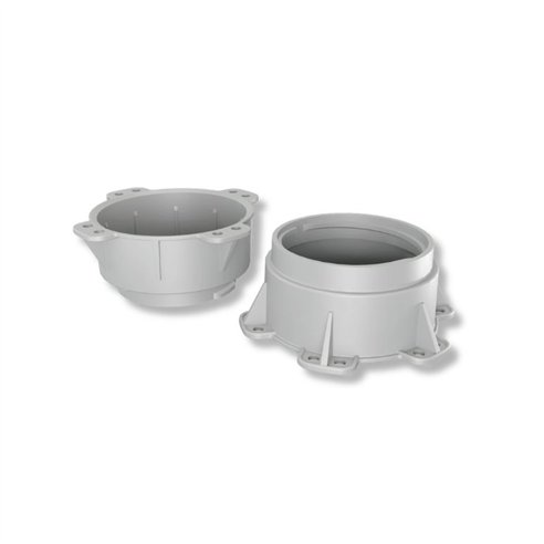 Adaptador Peygran Tubo PVC75 BSP V0+ | Accesorio para Plot Regulable de Pavimento Elevado | 10 uds