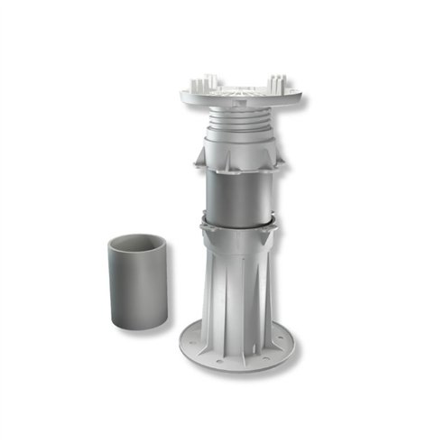 Adaptador Peygran Tubo PVC75 BSP V0+ | Accesorio para Plot Regulable de Pavimento Elevado | 10 uds