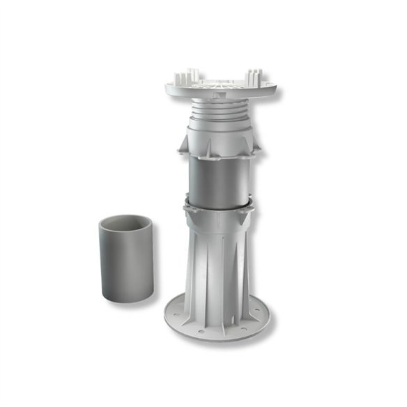 Adaptador Peygran Tubo PVC75 BSP V0+ | Accesorio para Plot Regulable de Pavimento Elevado | 10 uds