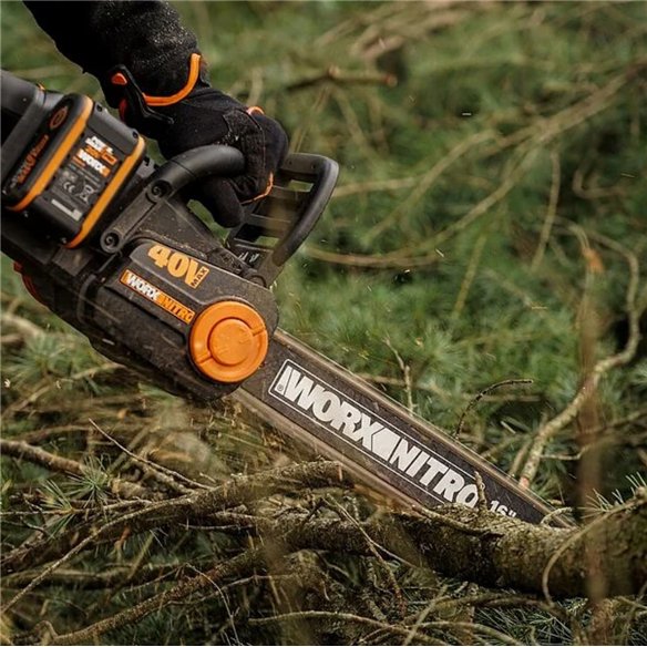 Cadena WORX WA4123 | 40 cm | 3/8" | 56 Eslabones | Para Motosierra WG385E