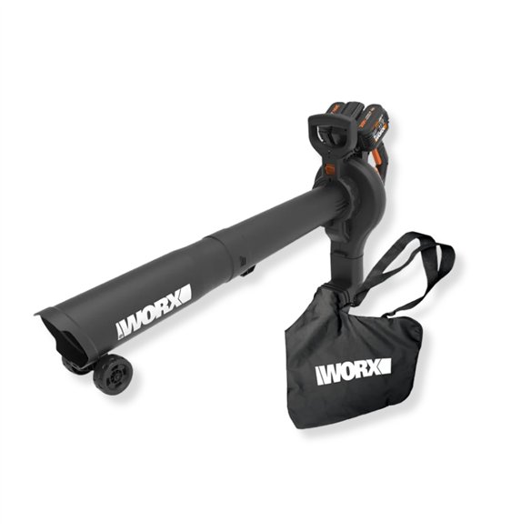 Aspirador Soplador de Hojas Worx WG583E | 40V 2x20V | Bolsa 35 L | Con 2 Baterías