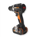 Taladro Percutor a Batería Worx WX352.1 | 20V Brushless | 60 Nm | 2x 4,0Ah + Cargador