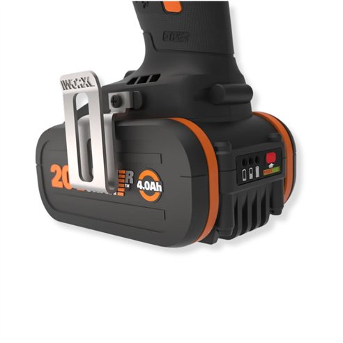 Taladro Percutor a Batería Worx WX352.1 | 20V Brushless | 60 Nm | 2x 4,0Ah + Cargador