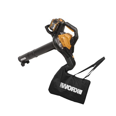 Soplador aspirador de Hojas 40V Máx. 2x20V | WG583E.9 | PowerShare | Sin batería ni cargador |2 en 1 Soplar y aspirar