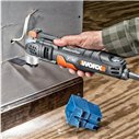 Multiherramienta Oscilante Worx WX680 | Sonicrafter 350W | Hyperlock | Velocidad Variable | Con Accesorios