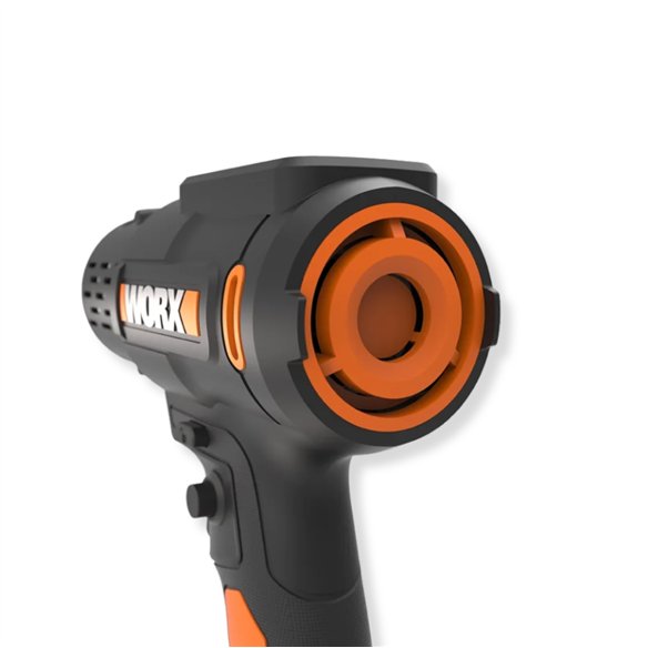 Pistola de Calor a Batería Worx WX015.9 | 20V PowerShare | 20-600 °C | Sin Batería ni Cargador