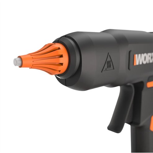 Pistola de Pegamento a Batería Worx WX045.9 | 20V PowerShare | 200 °C | Sin Batería ni Cargador