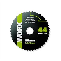 Disco Profesional HSS Worx WA5040 | 85 mm | 44 Dientes | Para WorxSaw