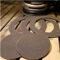 WORX WA2061 Pack de 15 lijas de 125 mm grano 60 para WX655 2