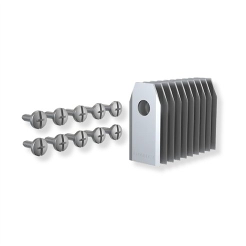 WORX WA0720 Set 10 Cuchillas de Acero Inoxidable para Landroid Vision Cloud RTK