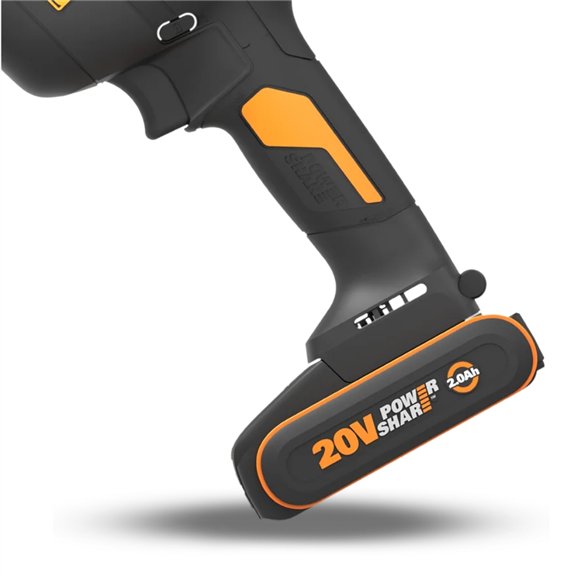 WORX WX501 Sierra Sable NITRO Brushless 20V 26 mm con Batería 2,0 Ah y Maletín