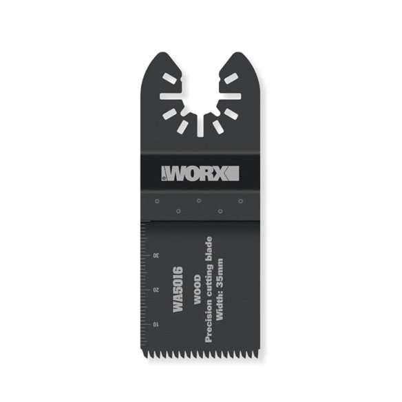 WORX WA5016.3 Pack de 3 Hojas de Sierra de Precisión HCS 35 mm para Madera y PVC