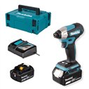 Atornillador de impacto Makita DTD157RTJ - 18V - 140 Nm - Motor sin escobillas - Luz LED