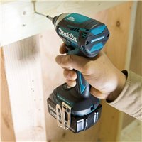 Atornillador de impacto 18V Makita DTD154Z - 175 Nm, motor sin escobillas, 3 ajustes - Sin batería ni cargador ni maletín 2
