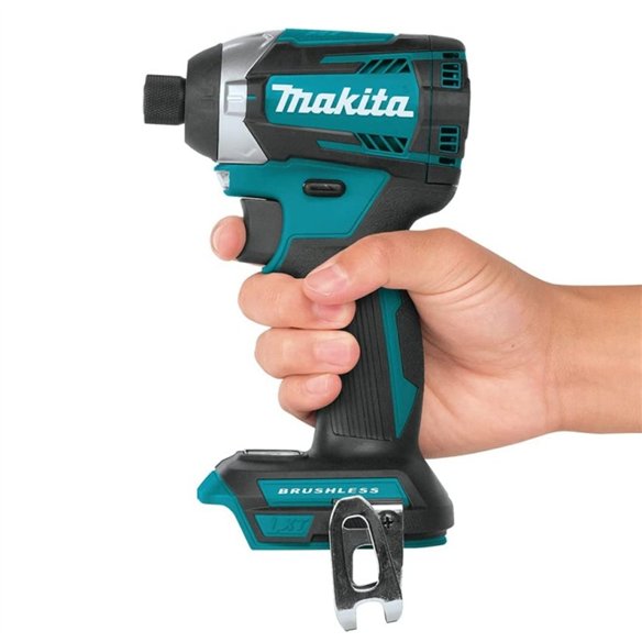 Atornillador de impacto 18V Makita DTD154Z - 175 Nm, motor sin escobillas, 3 ajustes - Sin batería ni cargador ni maletín