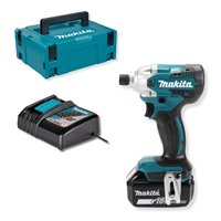 Atornillador de impacto a batería Makita DTD156RT1J - 18V - 155 Nm - Luz LED incorporada