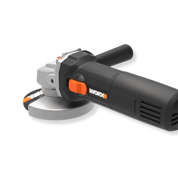 WORX WX717.1 Amoladora angular 750W, 115 mm, con disco de diamante