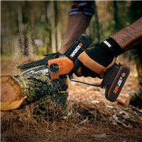 WORX WG326E Motosierra a batería 20V, espada 12 cm 2