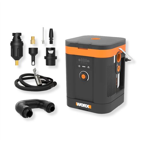 WORX WX098.9 Compresor 3 en 1 a batería 20V, sin batería ni cargador