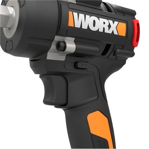 WORX WX273 Llave de impacto a batería 20V, 600 Nm, Brushless, con batería 4,0 Ah
