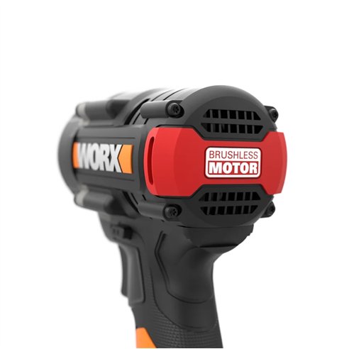 WORX WX273 Llave de impacto a batería 20V, 600 Nm, Brushless, con batería 4,0 Ah